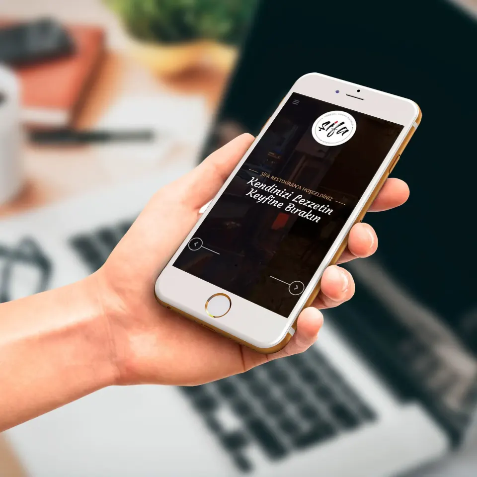 ŞİFA RESTAURANT web sitesi çalışması