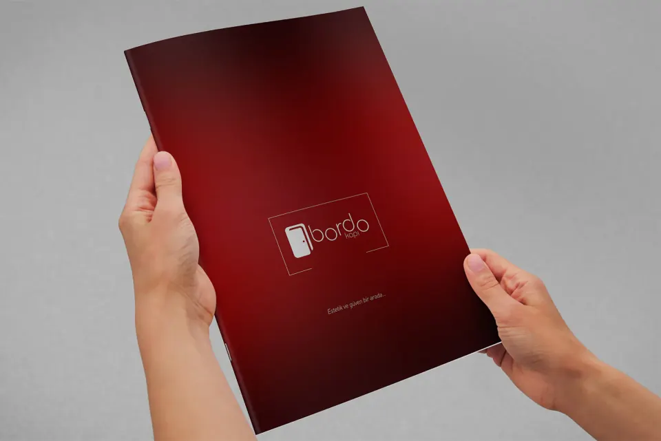 BORDO KAPI katalog çalışması