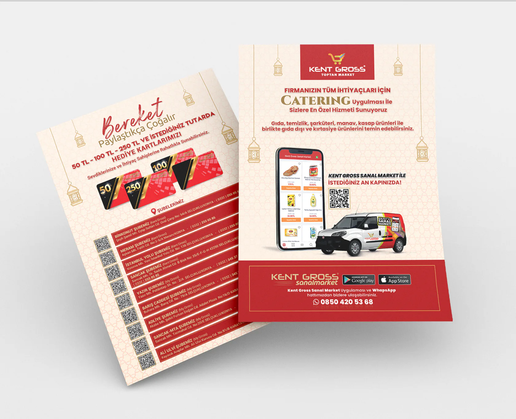 KENT GROSS - INSERT & KATALOG proje uygulaması 1