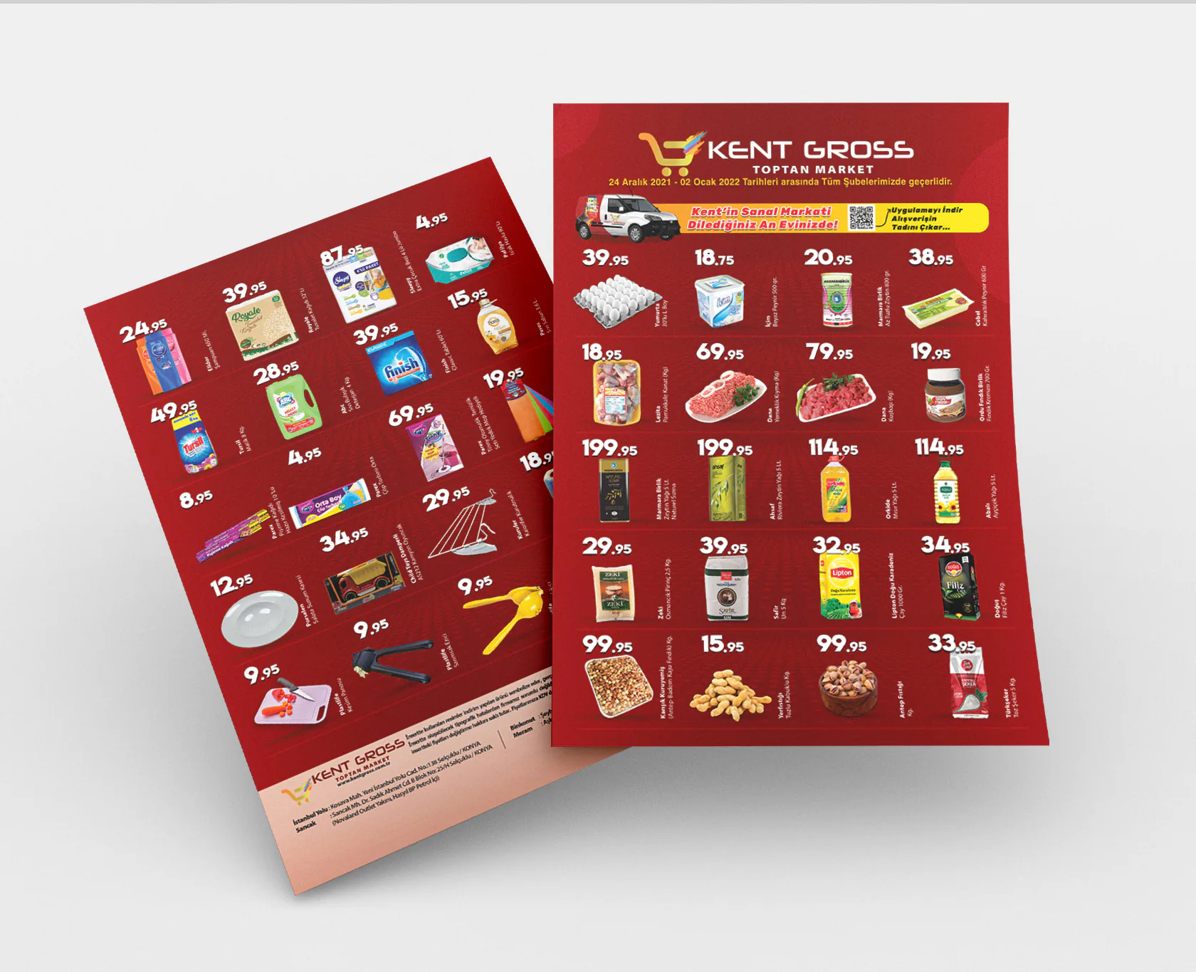 KENT GROSS - INSERT & KATALOG proje uygulaması 2