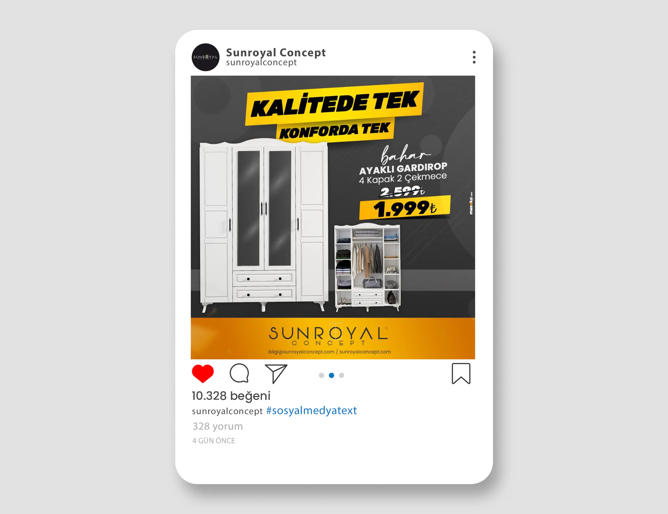 Sunroyal Concept proje uygulaması 2