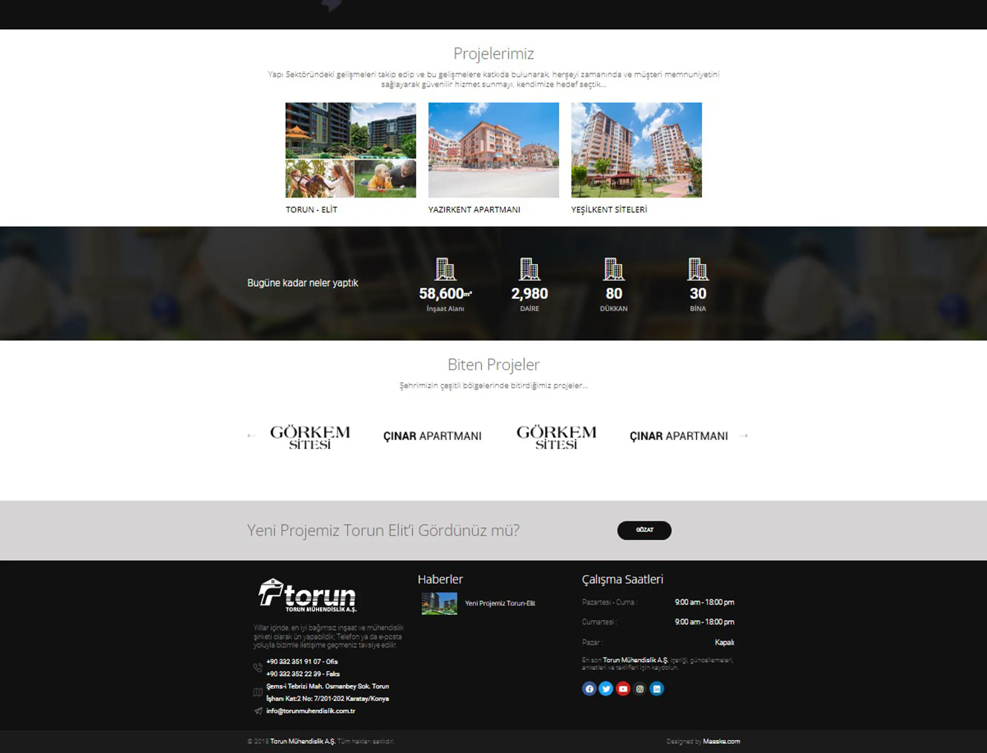 TORUN MÜHENDİSLİK proje uygulaması 2