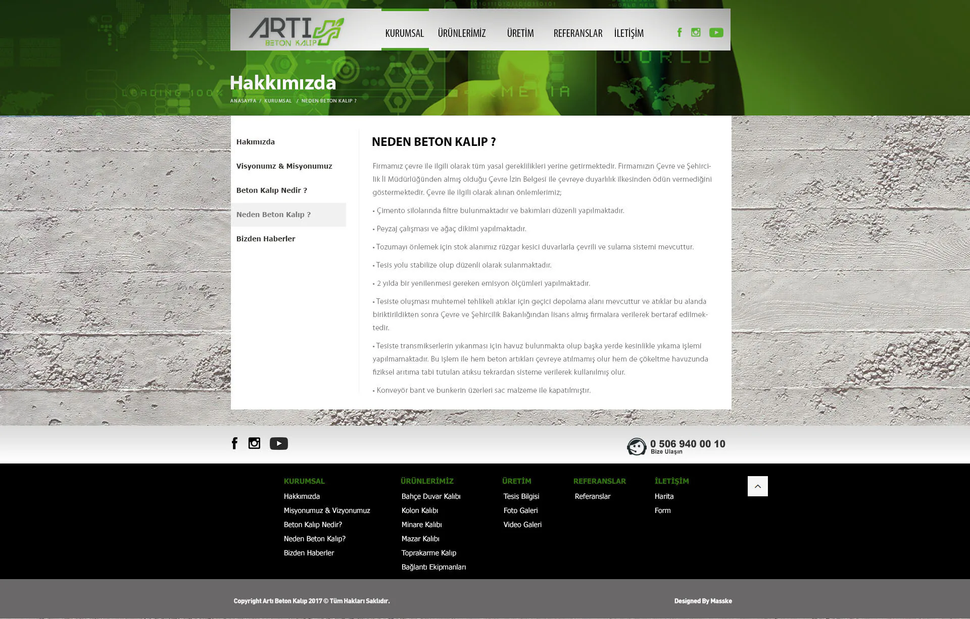 ARTI BETON KALIP proje uygulaması 2