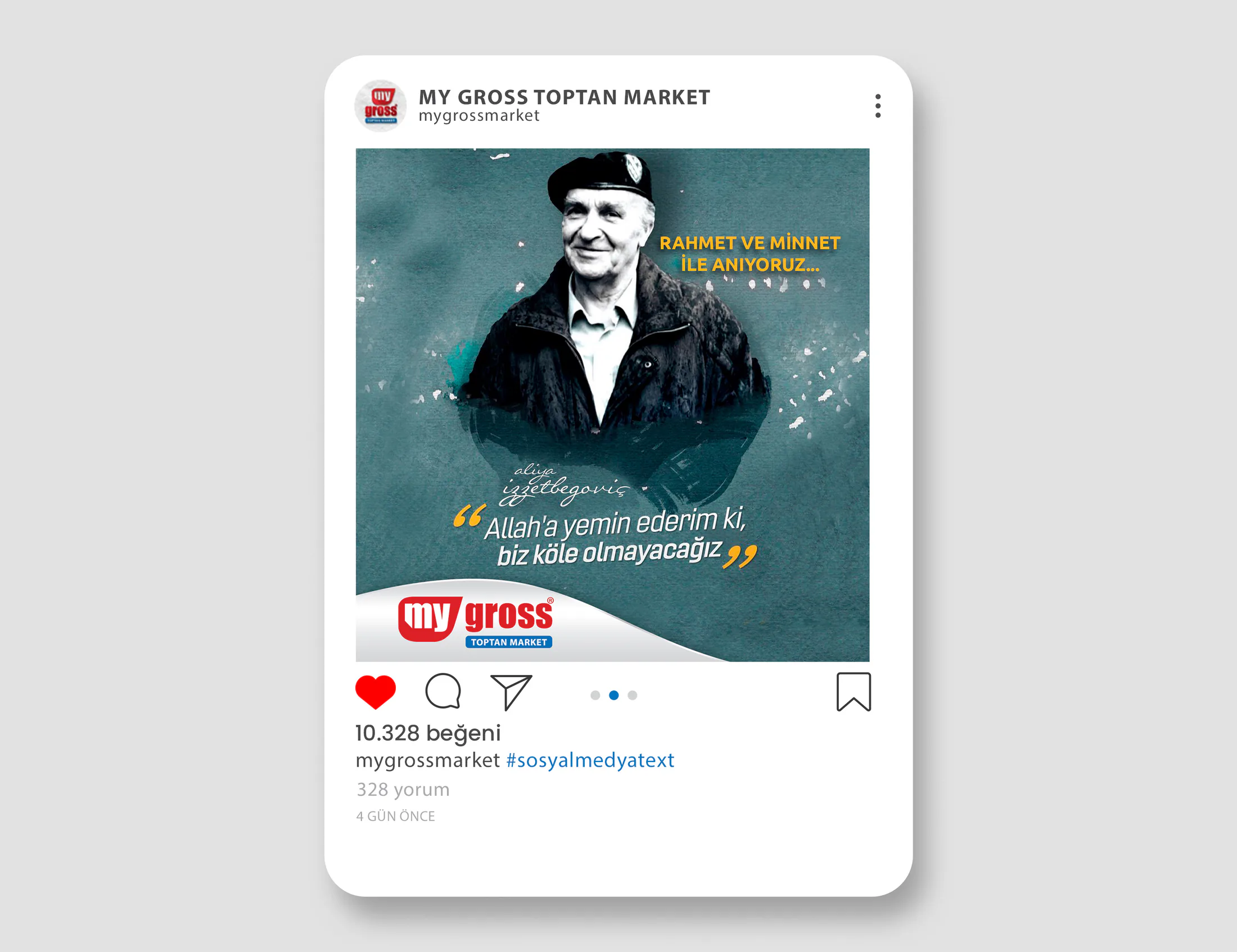 MY GROSS MARKET proje uygulaması 4