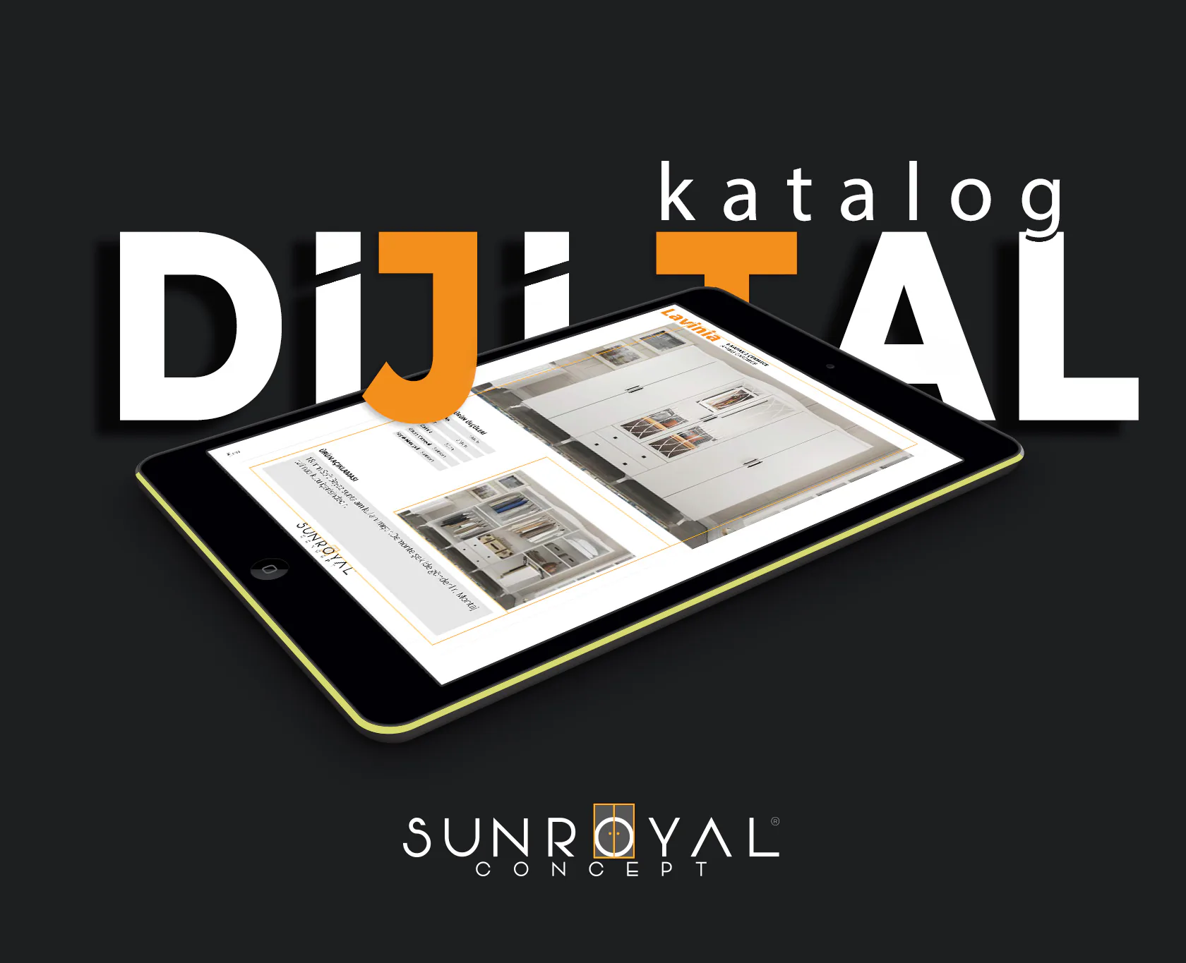 Sunroyal Concept - Dijital Katalog projesi kapak görseli