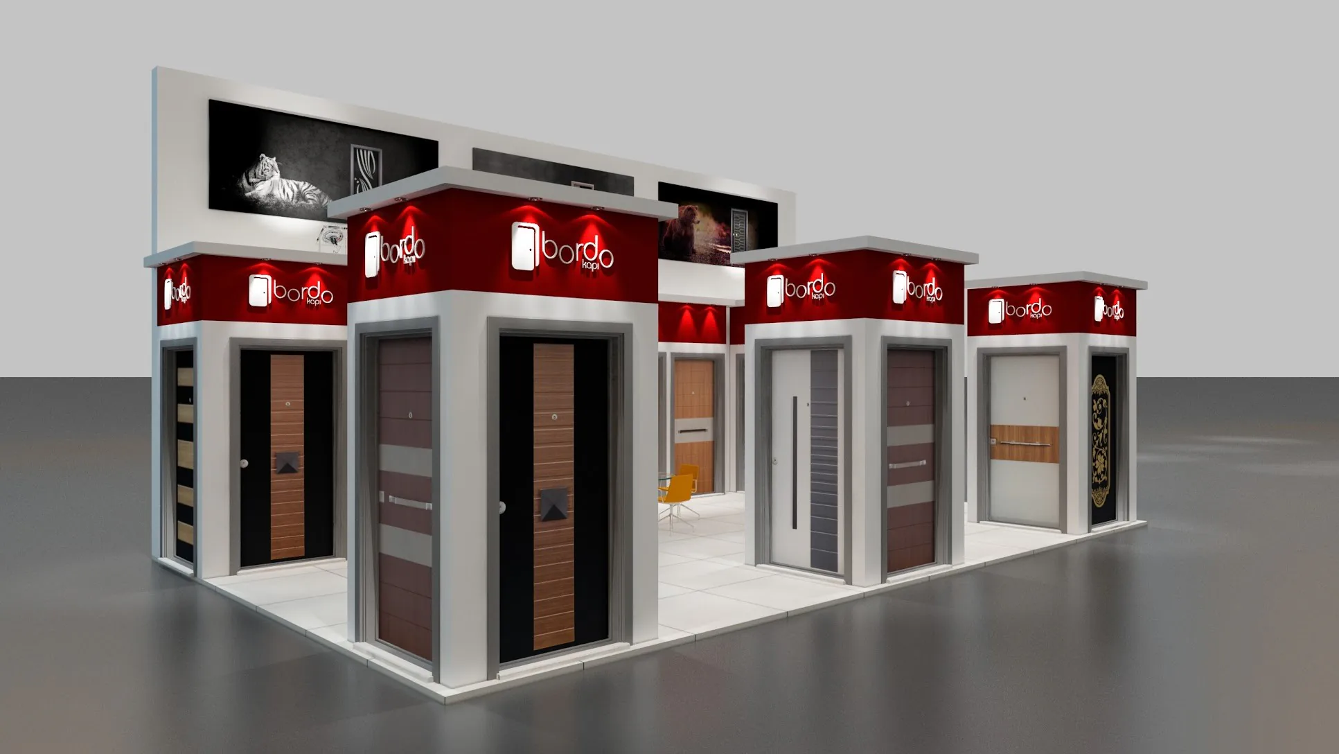 BORDO KAPI proje uygulaması 1