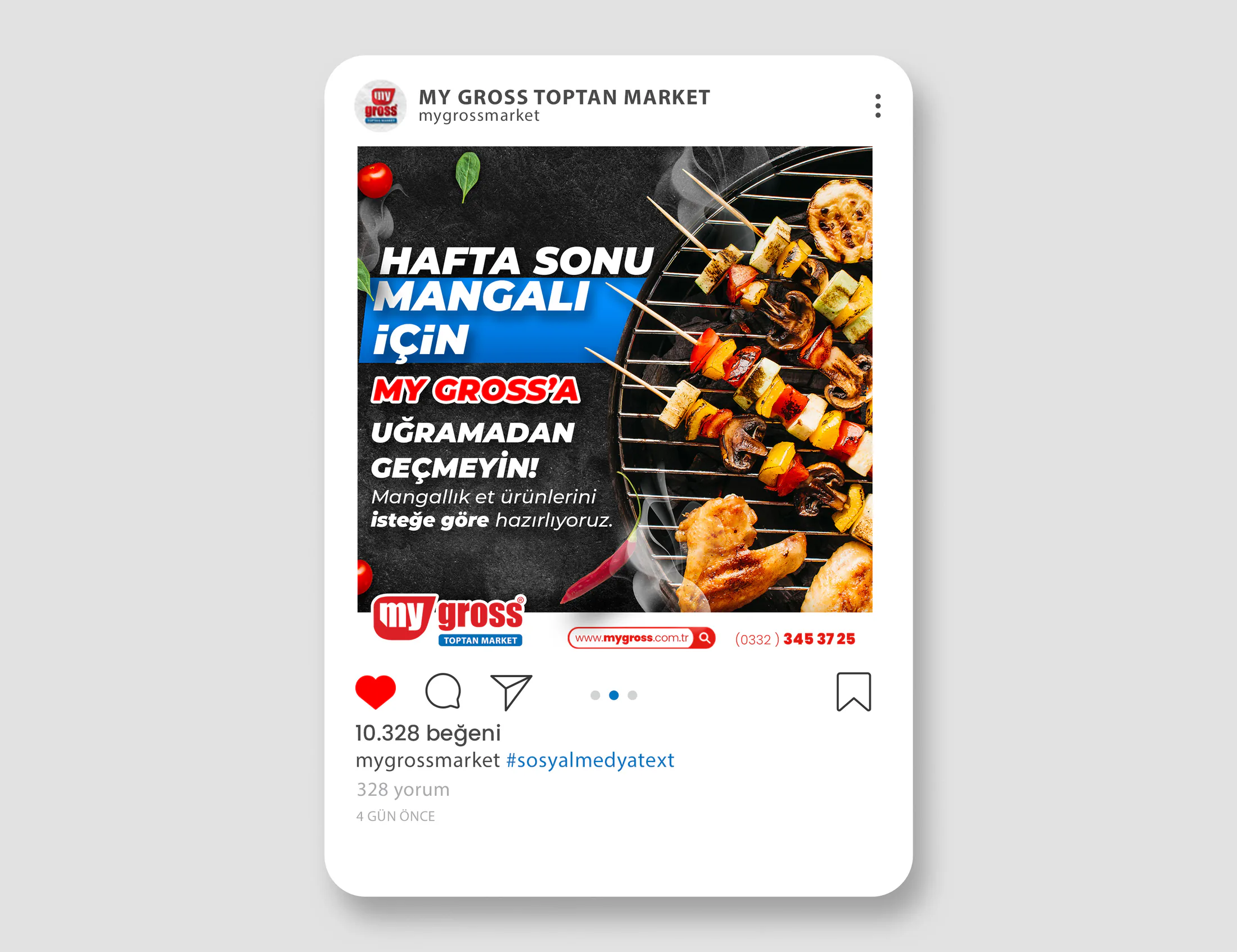 MY GROSS MARKET proje uygulaması 8