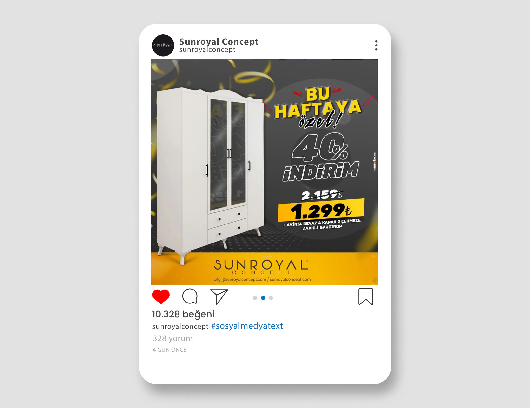 Sunroyal Concept proje uygulaması 1