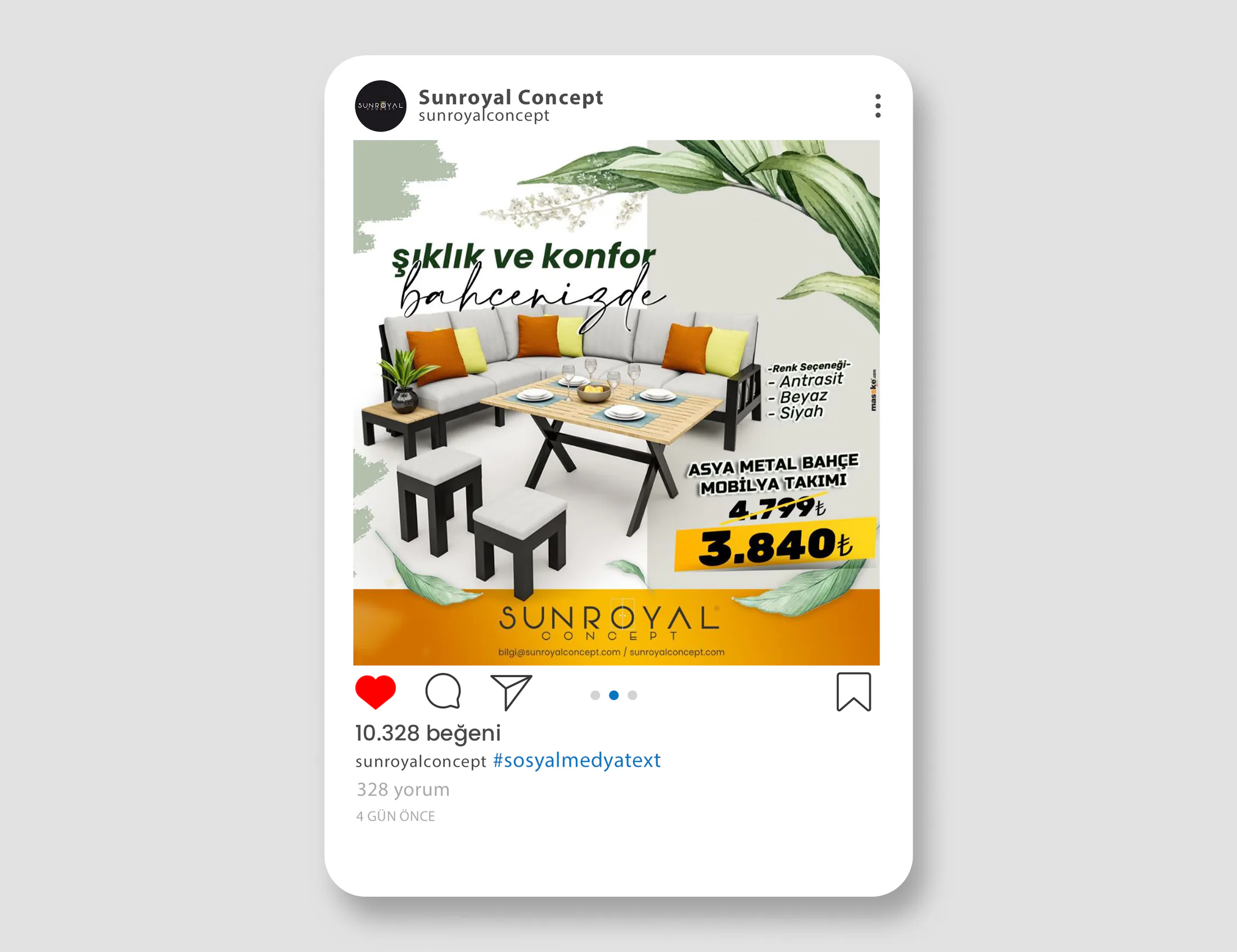 Sunroyal Concept proje uygulaması 3
